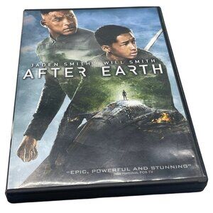 After Earth DVD Will Smith Jaden Smith copyright 2013 Columbia PG-13 READ
